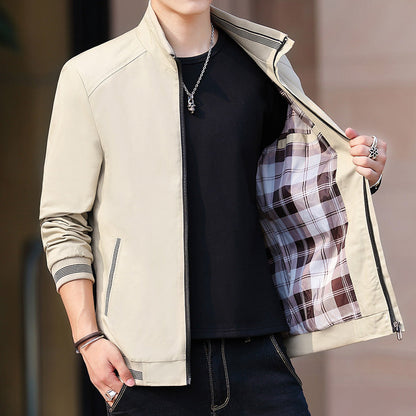 Herren Übergangsjacke Sportlich Slim Fit Schnitt