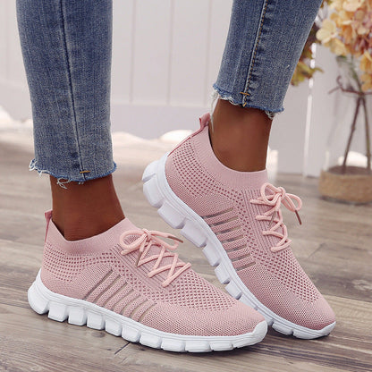 Damen Sportschuhe Atmungsaktiv Flexibel Laufschuhe Running - BerlinGlamour