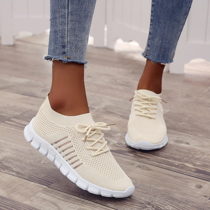 Damen Sportschuhe Atmungsaktiv Flexibel Laufschuhe Running
