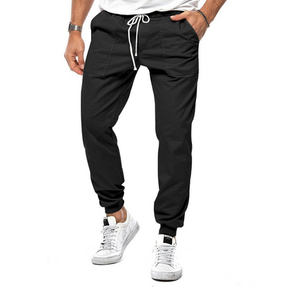 Bequeme Herrenhose Micro Stretch Komfort Schwarz - BerlinGlamour