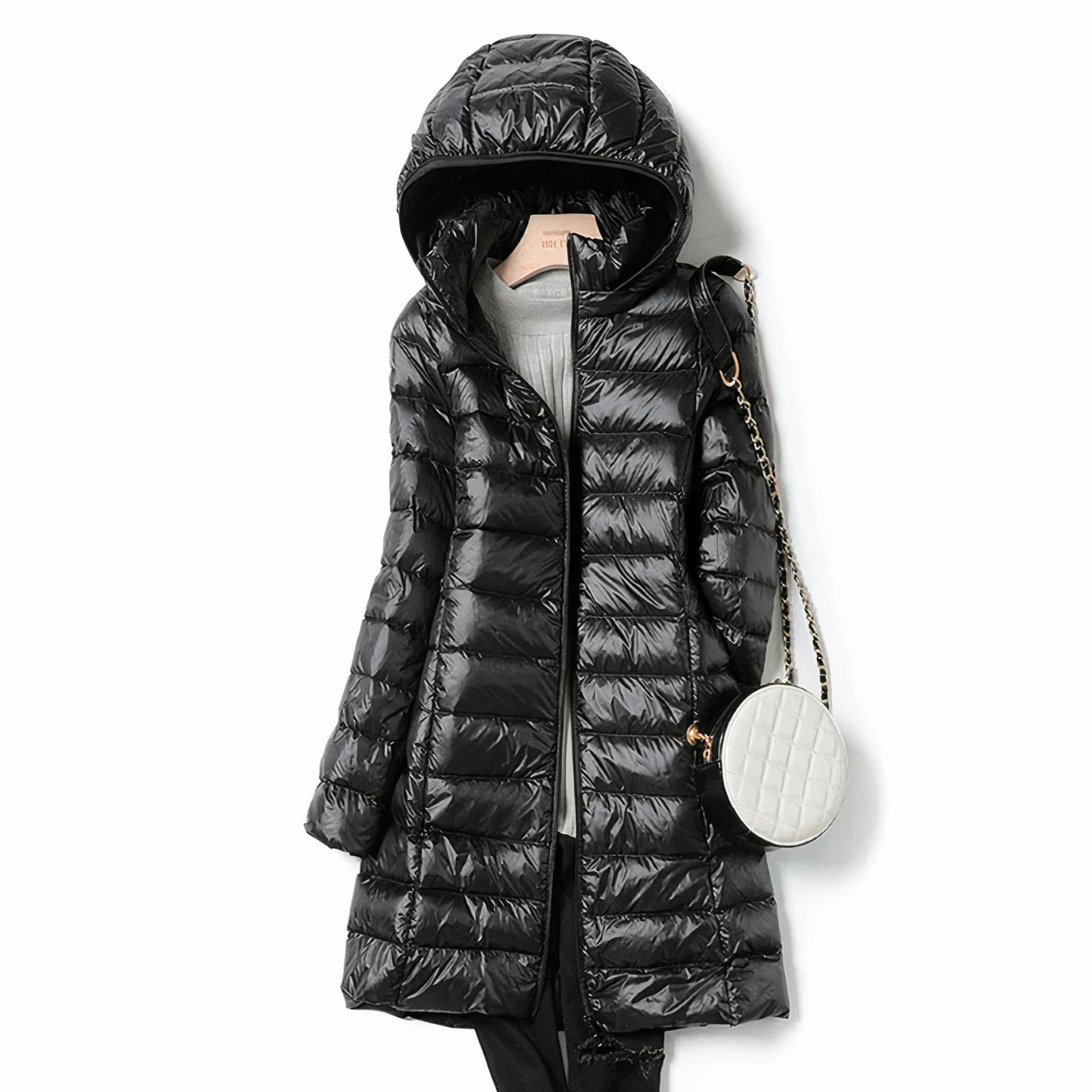 Ultraleichte Winterjacke Damen Slim Fit Warm
