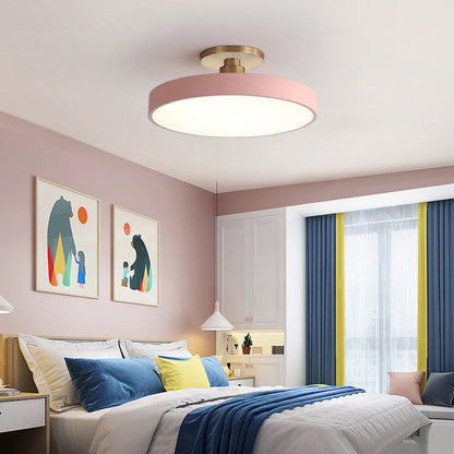 LED Deckenleuchte Modern Gold Mit Dimmfunktion