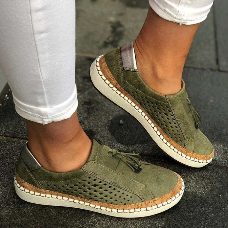 Damen Freizeitschuhe Bequem Atmungsaktiv Sportlich - BerlinGlamour