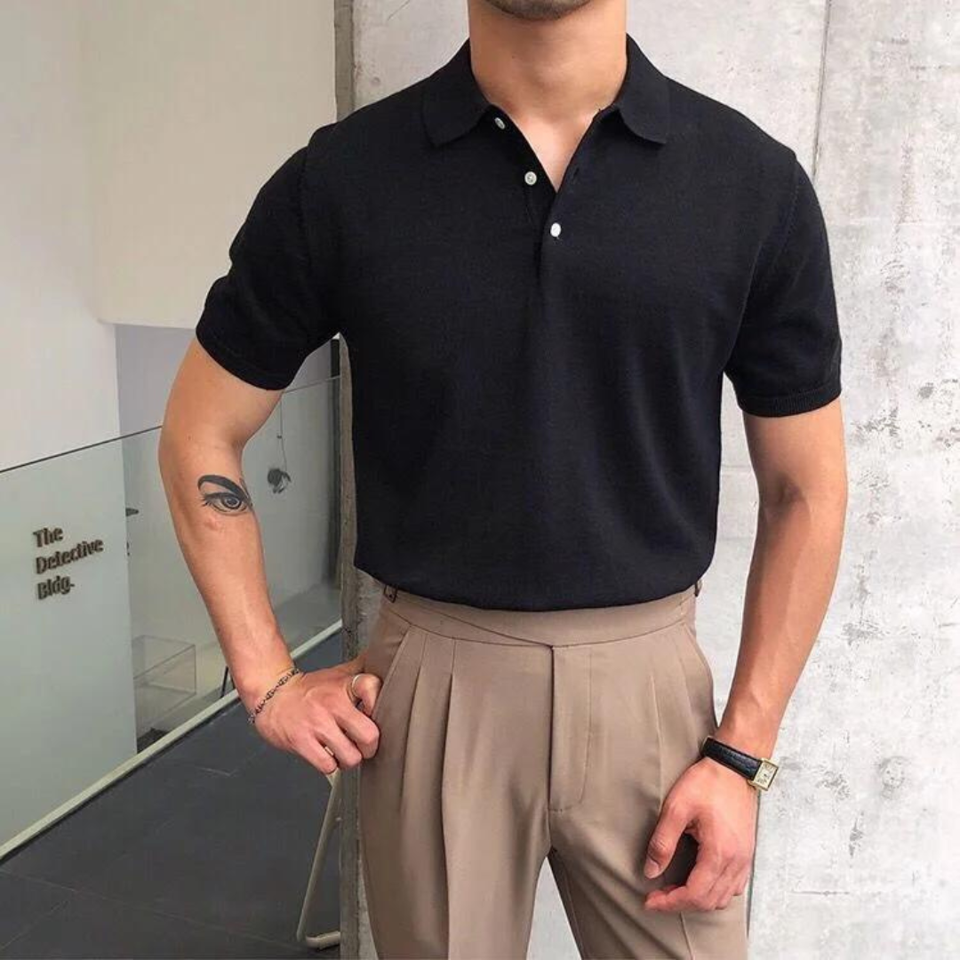 Herren Polo Shirt Bequem Modern Stilvoll - BerlinGlamour