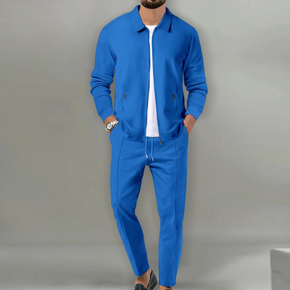 Stylischer Freizeitanzug Herren Zweiteilig Modern - BerlinGlamour