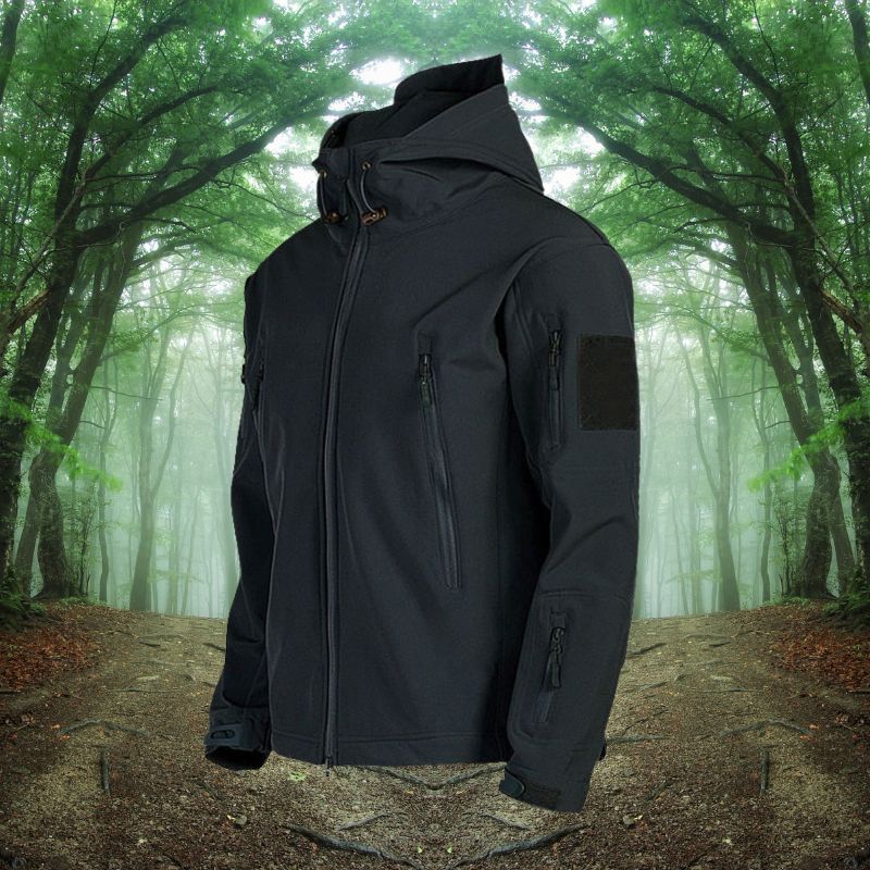 Herren Outdoor Jacke Wasserdicht atmungsaktiv - BerlinGlamour