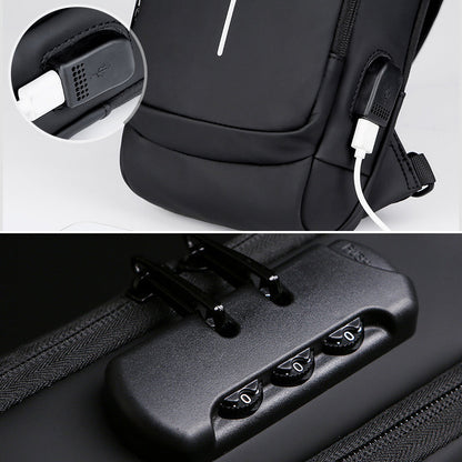 Sicherheitsrucksack USB Ladeschale Anti Diebstahl Reise
