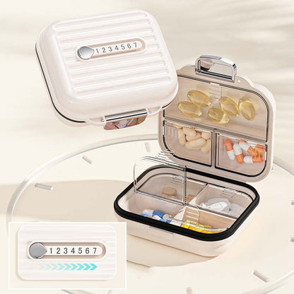 Kleine Pillendose Reise Größe Portabel