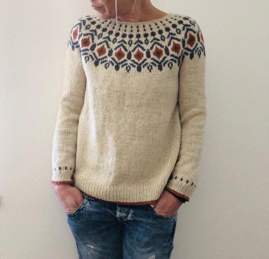 Stylischer Einzigartiger Pullover Berlin Style