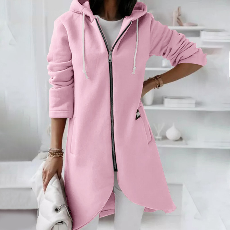 Bequeme Damen Sweatjacke Soft Modern - BerlinGlamour