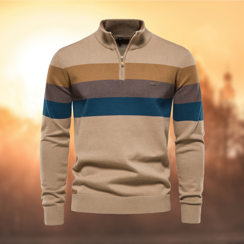 Herren Pullover Gestreift Modern Qualität