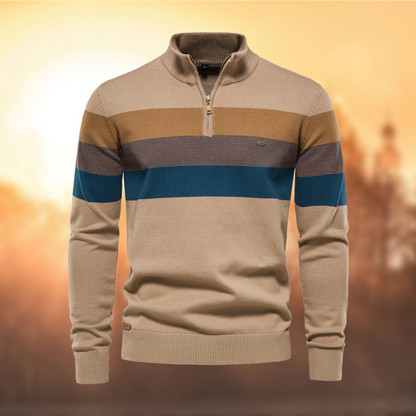 Herren Pullover Gestreift Modern Qualität