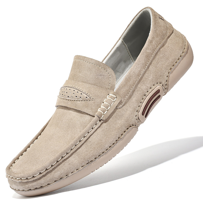 Bequeme Herren Loafers Stilvoll Leder Schwarz - BerlinGlamour
