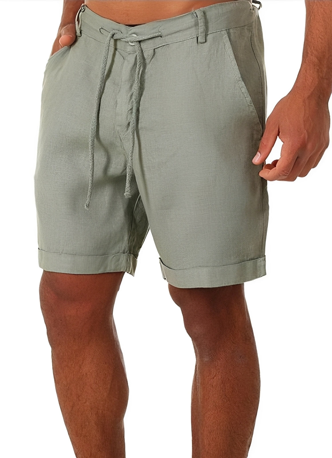 Herren Shorts Bequem Lässig Schnüren