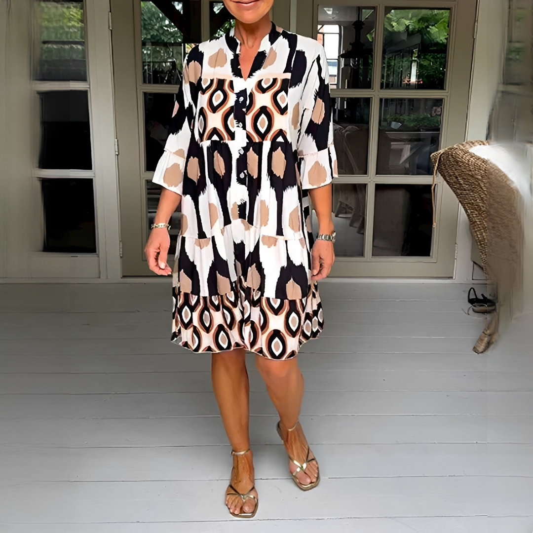 Sommerkleid Damen Schick Kurz Kleid - BerlinGlamour