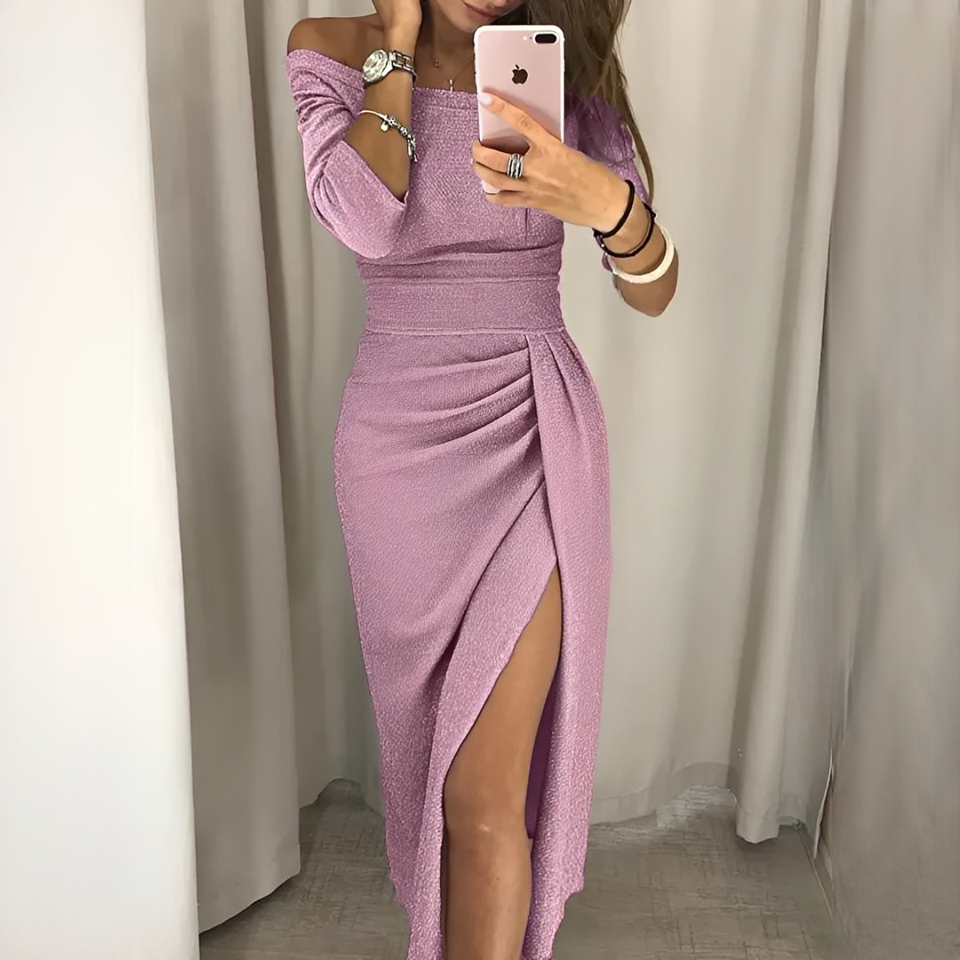 Stilvolles Damenkleid Modern Elegantes Abendkleid