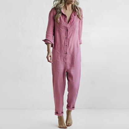 Damen-Overall Bequem Komfortabel Stretch - BerlinGlamour