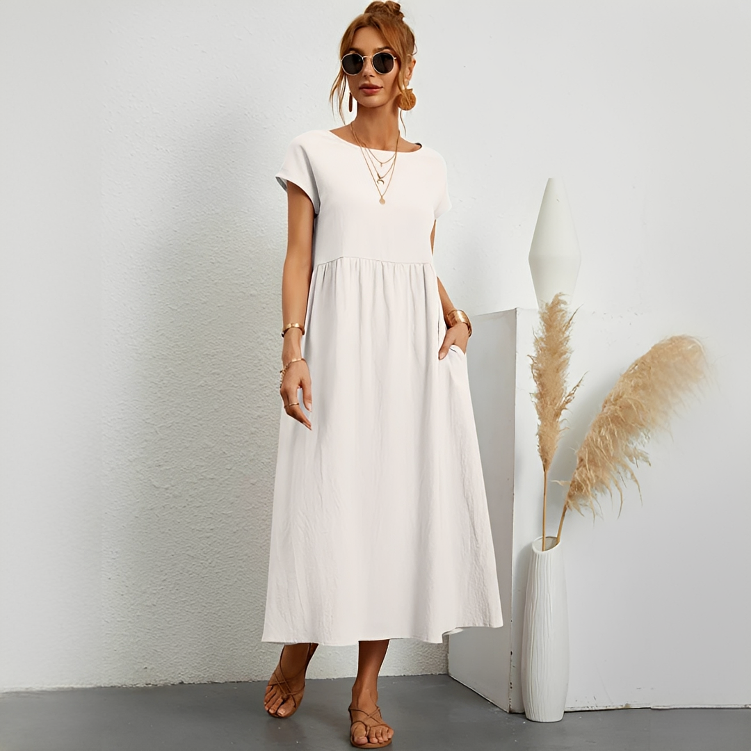 Sommerkleid Damen Leicht Komfortabel Elegant
