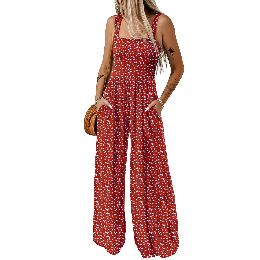 Sommer Jumpsuit Damen Elegant Leicht