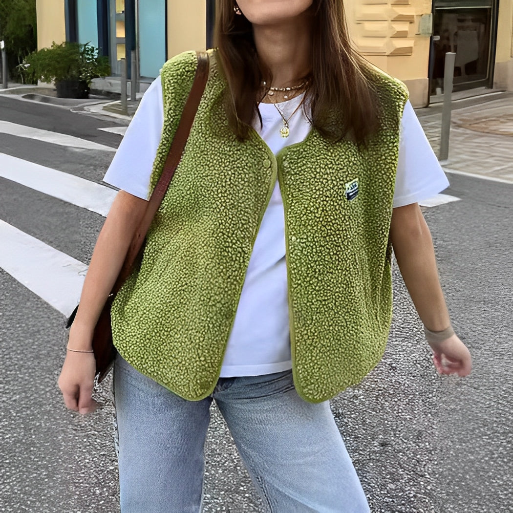 Gewebter Damen-Cardigan Offen Strick Modern - BerlinGlamour