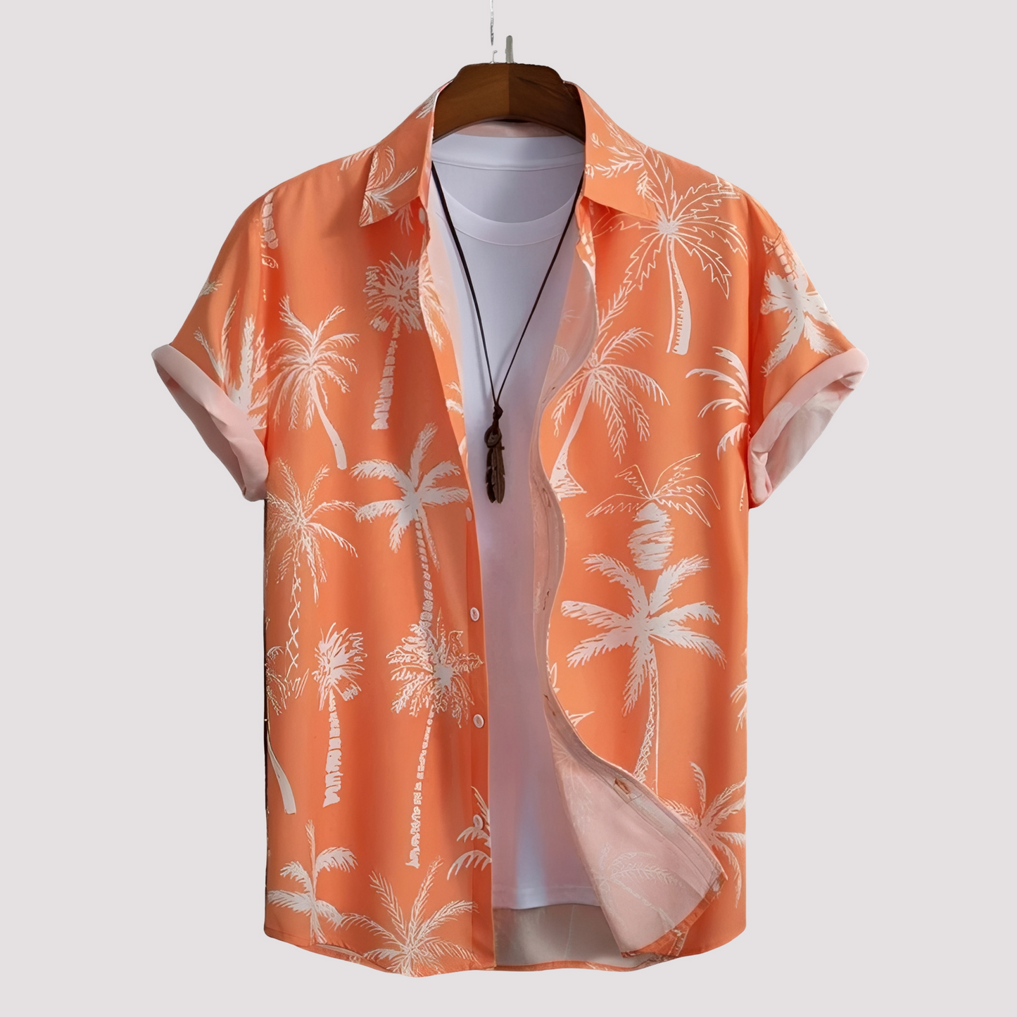 Hawaii-Hemd für Herren Lässig Sommerleicht