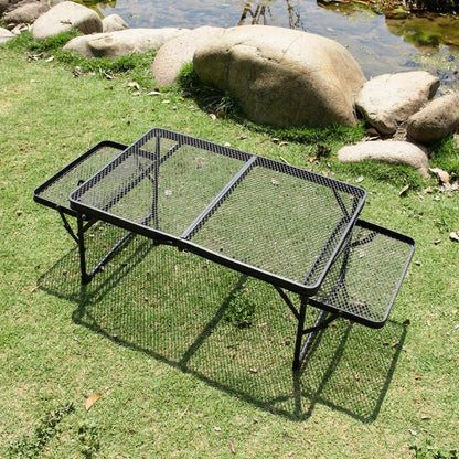 Kompakter BBQ Campingtisch Tragbar Faltbar - BerlinGlamour