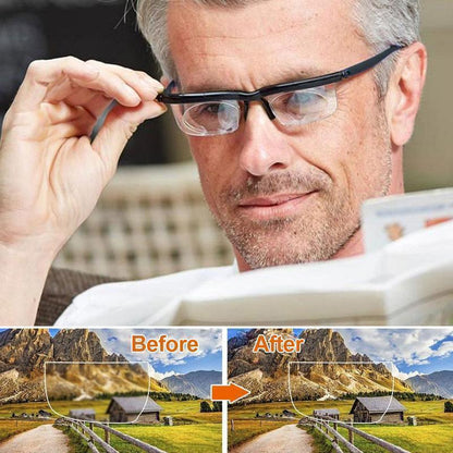 Lesebrille Verstellbar Unisex für Mann und Frau