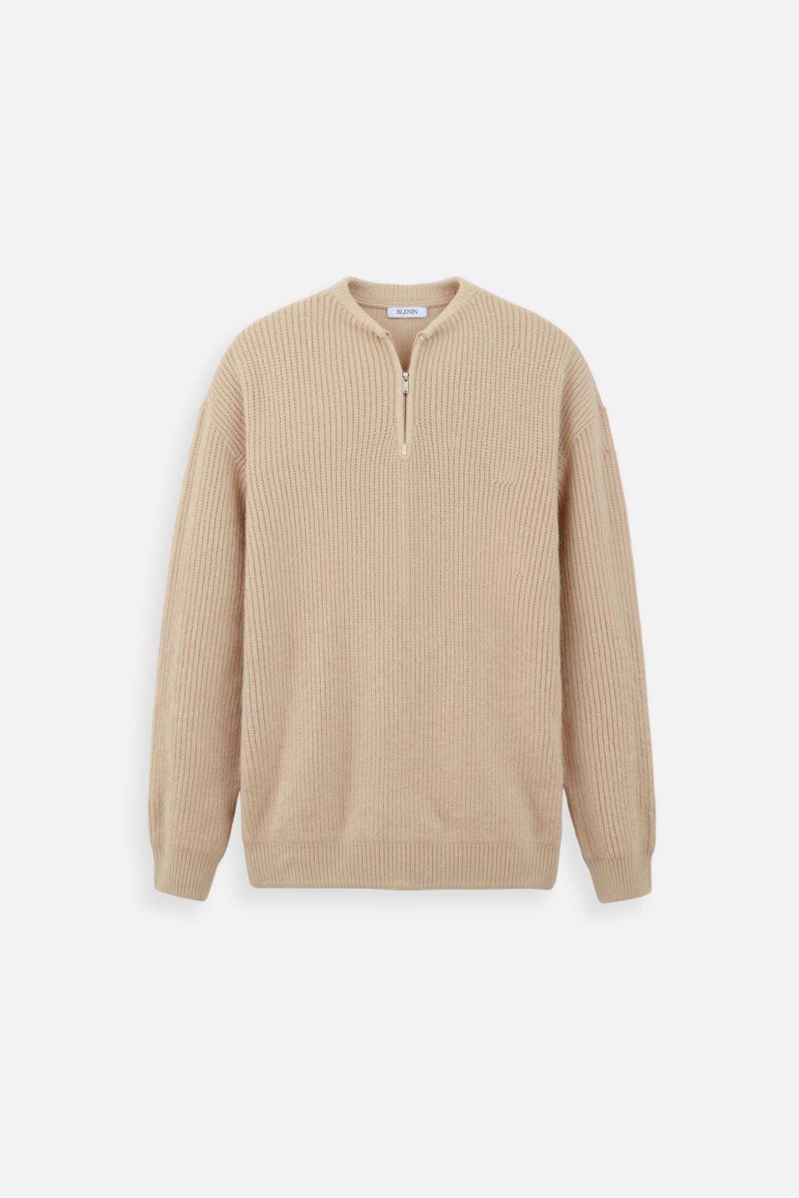 Strickpullover Reißverschluss Zeitlose Komfortmode - BerlinGlamour