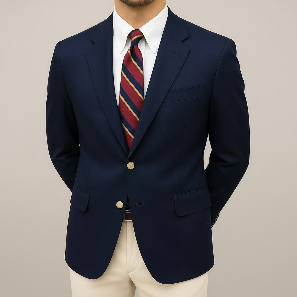 Herren Blazer Maßgeschneidert Slim Fit Frühjahr - BerlinGlamour