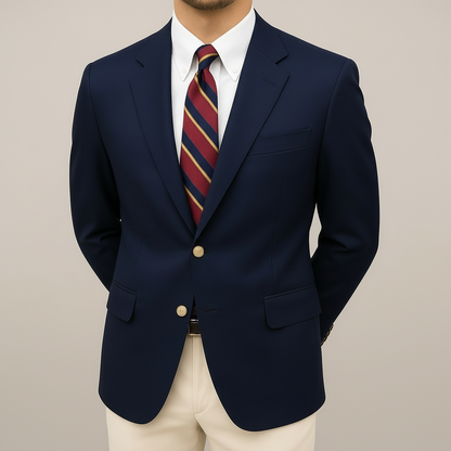 Herren Blazer Maßgeschneidert Slim Fit Frühjahr - BerlinGlamour