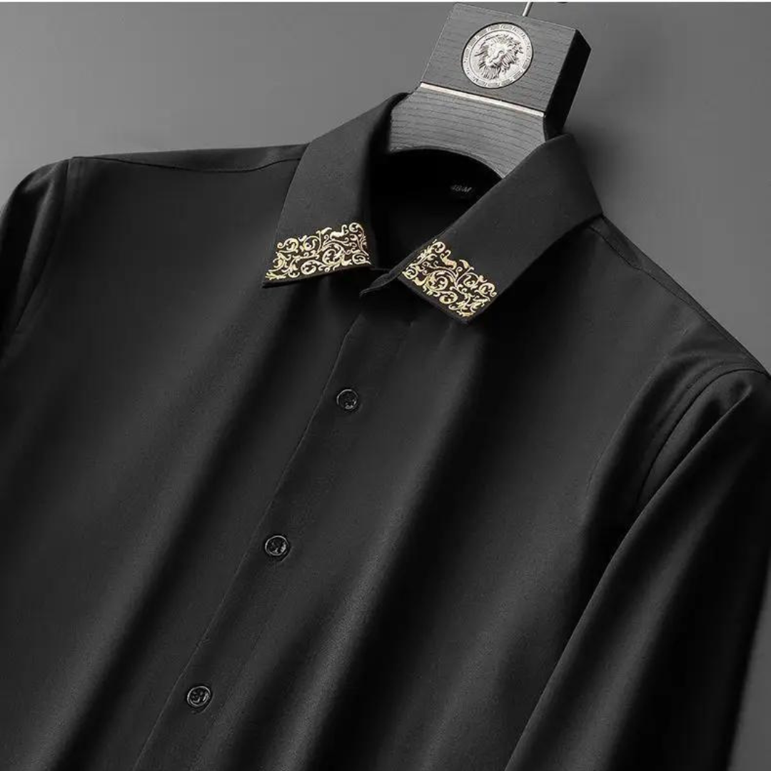 Herren Hemd Japanisches Design Modern Slimfit