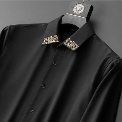 Herren Hemd Japanisches Design Modern Slimfit
