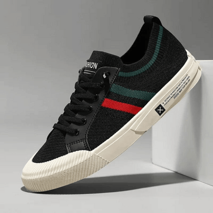 Männer Sneaker Strickmuster Lässig Sportlich