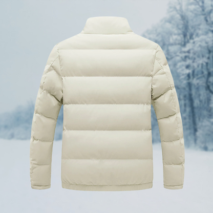 Herren Jacke Warm Kuschelig Modern