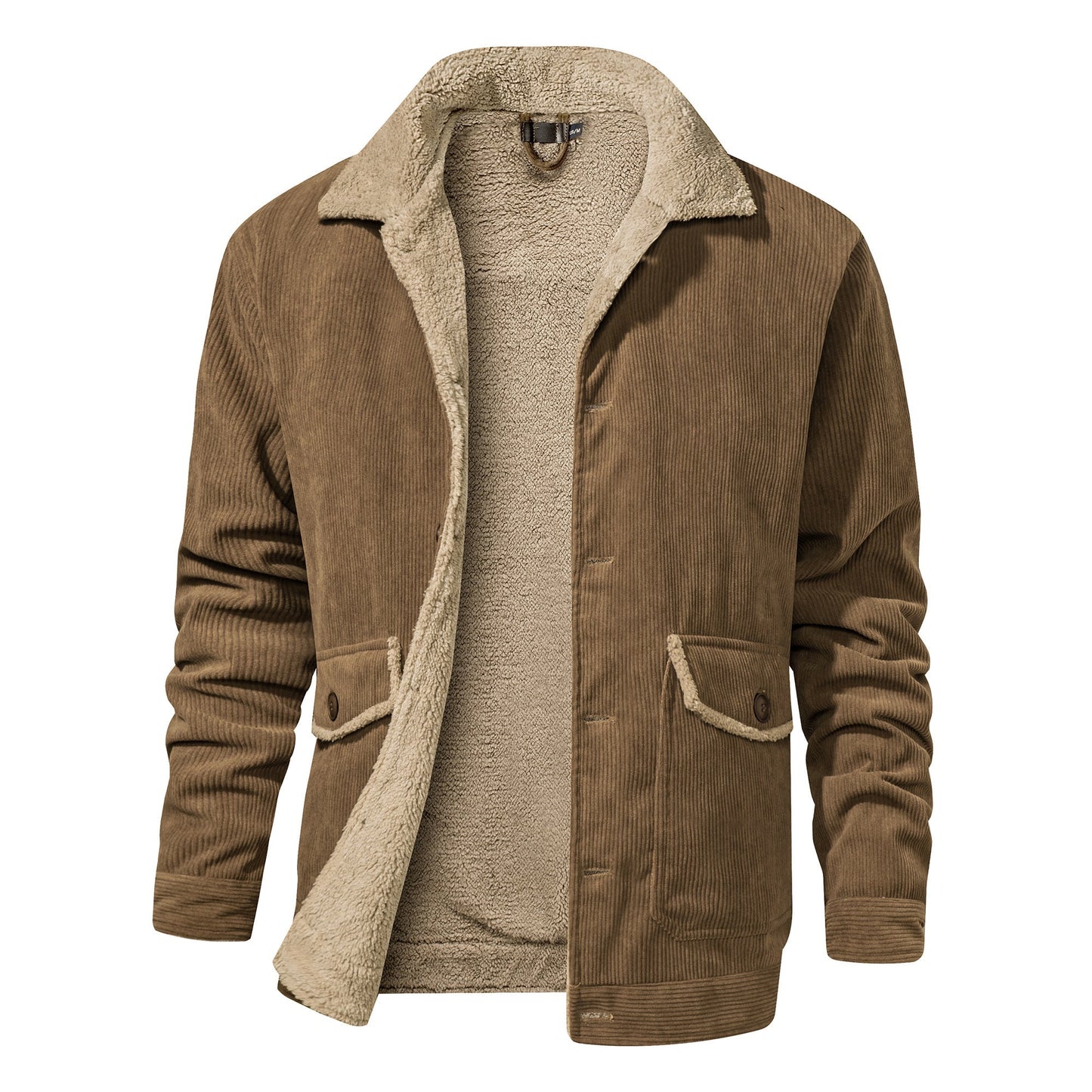 Herren Winterjacke Warm Bequem Isoliert
