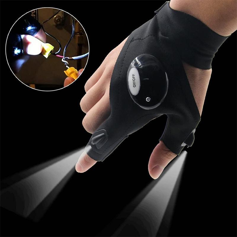 LED Handschuhe Wasserdicht Leuchtend mit Sensor - BerlinGlamour