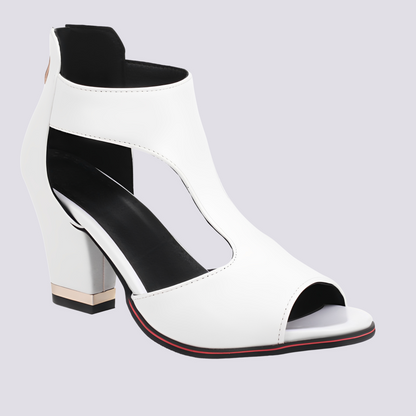 Damen Sandaletten Elegante Reißverschluss Schuhe