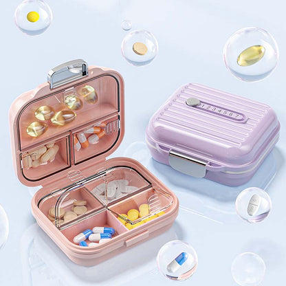 Kleine Pillendose Reise Größe Portabel