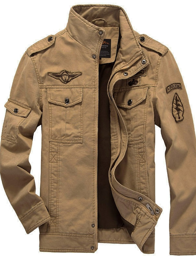 Herren Bomberjacke Casual Winter - BerlinGlamour
