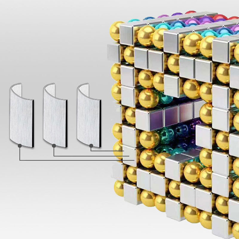 Magnetkugeln 216 Stück Mehrfarbig DigitDots
