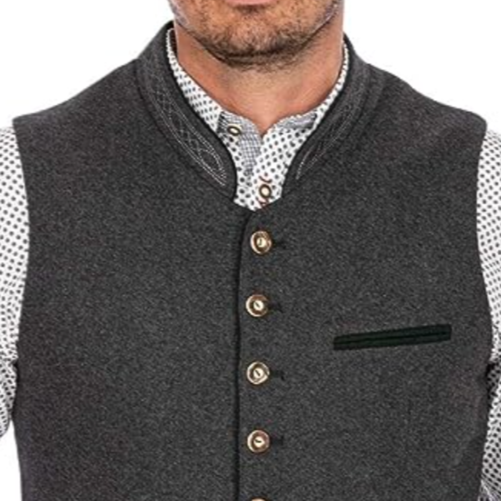 Herren Weste Traditionell Elegante Schnitt - BerlinGlamour