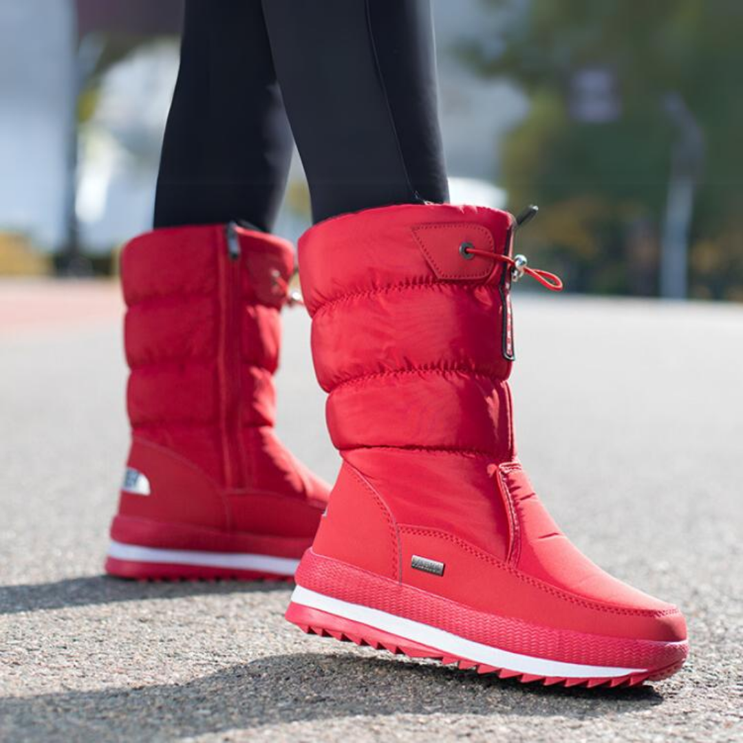 Wasserdichte Stiefel Damen Rutschfest Winterstiefel