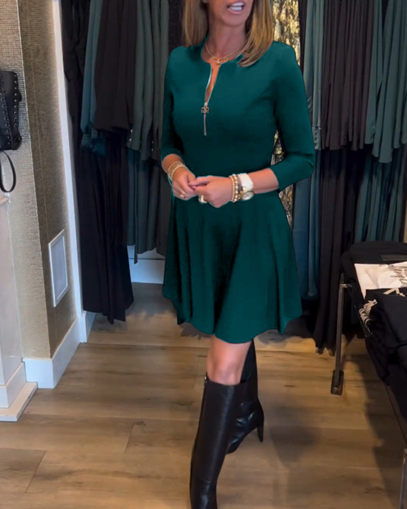 Elegantes Damenkleid mit Reißverschluss Modern