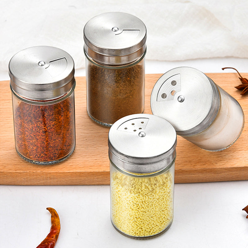 Glas Gewürzgläser Set 6-teilig Moderne Küche