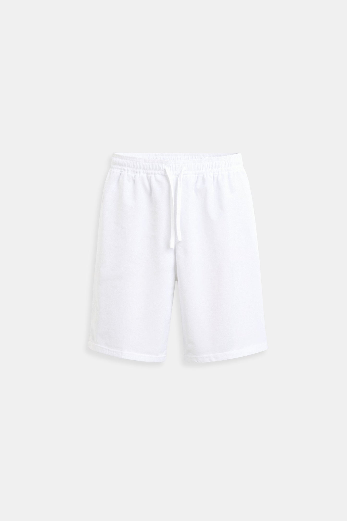 Beige Herren Shorts Komfort Kordelzug Minimalistisch