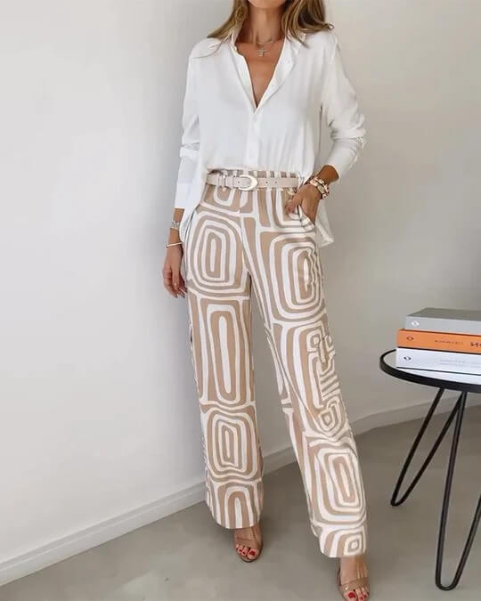 Elegante Damen Hose Leicht und Stilvoll