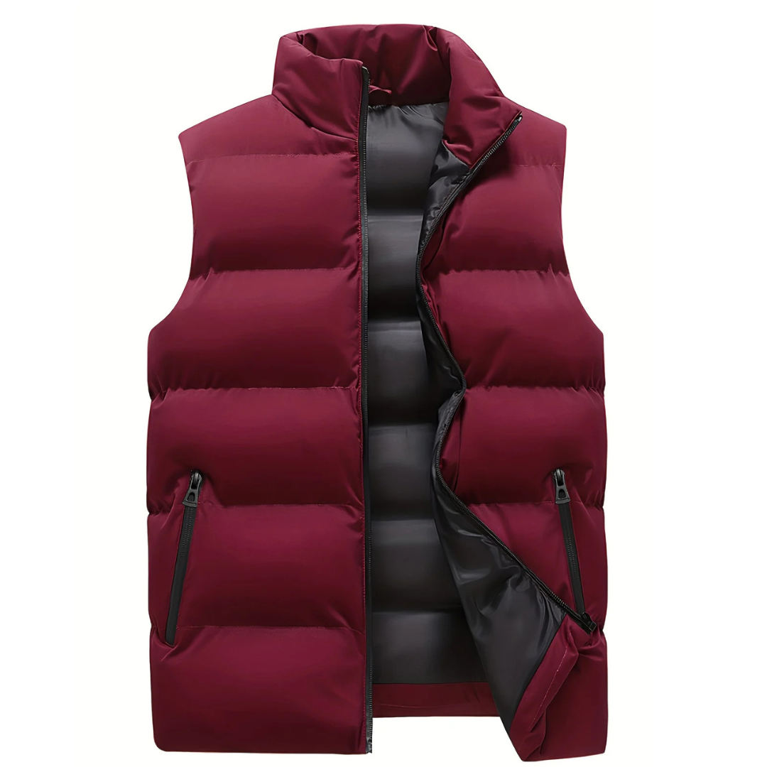 Herren Steppweste Modern Stylisch Warm