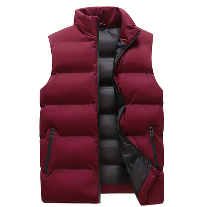 Herren Steppweste Modern Stylisch Warm