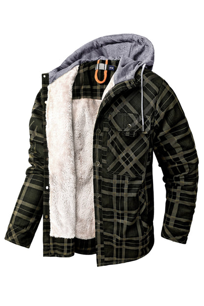 Herren Jacke Melano Leder Schwarz