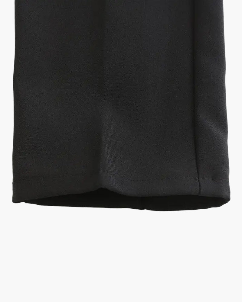 Schmale Businesshose Slim Fit Hochtailliert